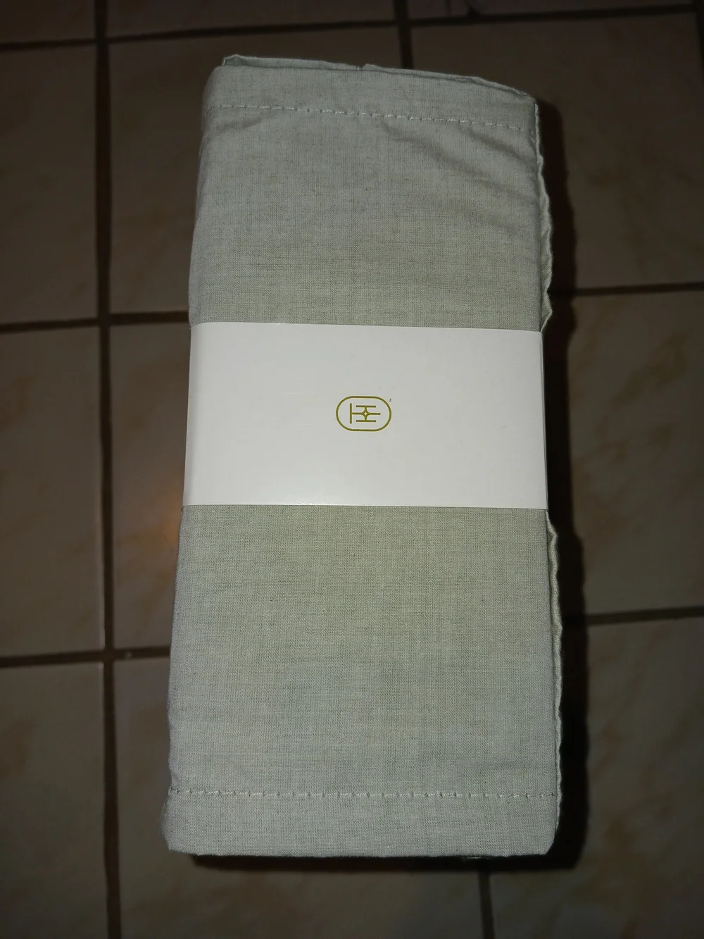 ✨️SEALED✨️ Threshold Organic Washed Percale Sheet Set Green Chambray